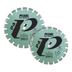 Pearl Cut-Off Diamond Blade, 16 in x 0.125 in x 1 in/20 mm