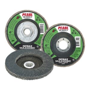 Pearl Flap Disc, 4-1/2 in x 7/8 in, 60 Grit, Type 29