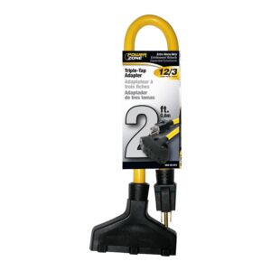 Cord, Extension, 2 ft, Triplug