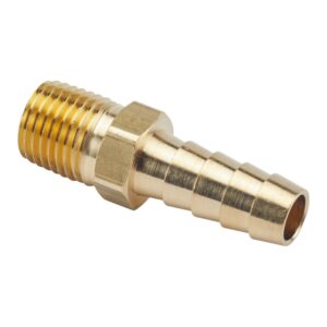 Milton Hose End, 1/4 in MNPT x 3/8 in Hose