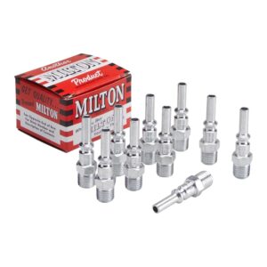 Milton L Style Plug, 1/4 in MNPT