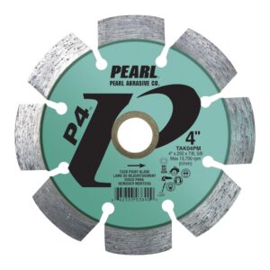 Pearl Tuck Point Blade, Diamond, 4 in x 0.250 in x 7/8 in, 20M